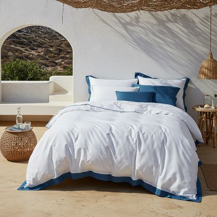 Aura Baumwolle Perkal Deckenbezug