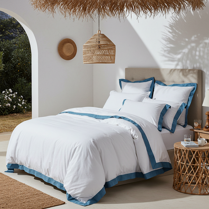 Aura Baumwolle Perkal Kissenbezug