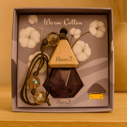 Autolufterfrischer "Juwel" zum aufhängen, mit Holz, 8ml
