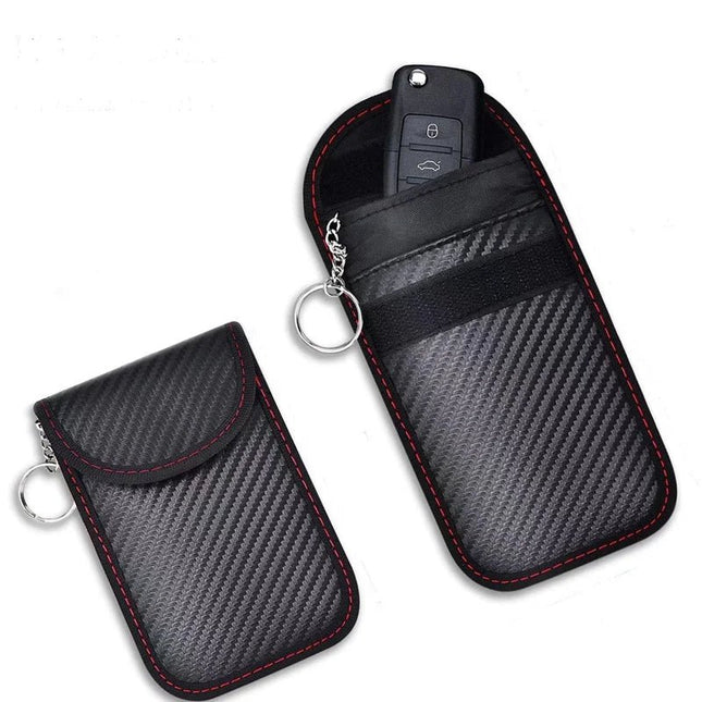 SEO. Autoschlüssel / Schlüsseletui Tasche FOB Signalblocker RFID - Blockiertasche - Linkreich