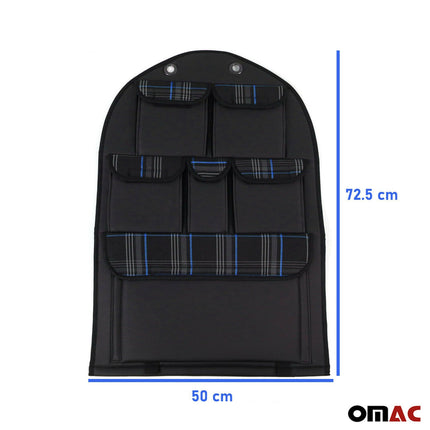 Autositz Organizer Rucksitztasche Organizer mit Tasche für VW T5 2003-2015 Blau