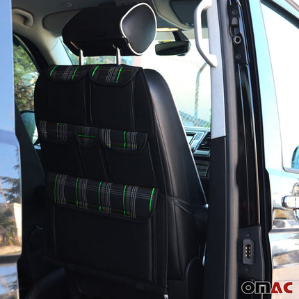 Autositz Organizer Rucksitztasche Organizer mit Tasche für VW T5 2003-2015 Grün