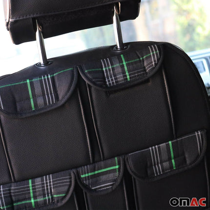 Autositz Organizer Rucksitztasche Organizer mit Tasche für VW T5 2003-2015 Grün