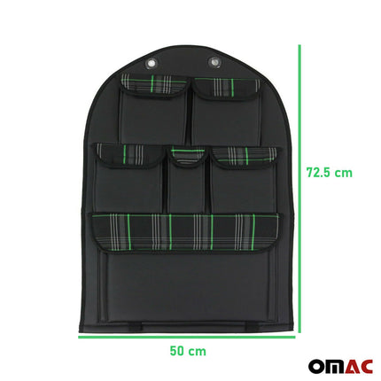 Autositz Organizer Rucksitztasche Organizer mit Tasche für VW T5 2003-2015 Grün