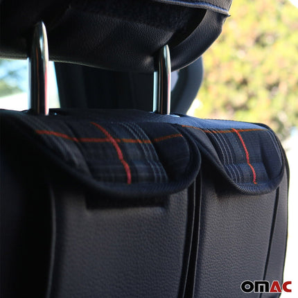 Autositz Organizer Rucksitztasche Organizer mit Tasche für VW T5 2003-2015 Rot