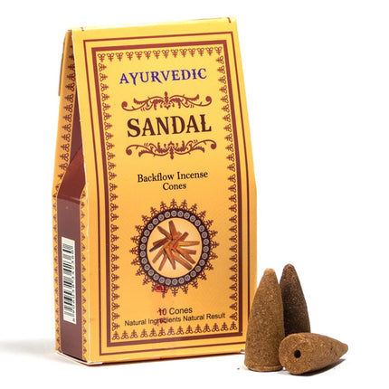 Ayurvedische Rückfluss Räucherkegel