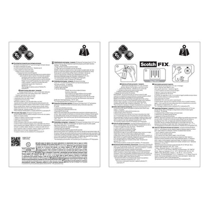 Scotch-FIX™ Transparentes doppelseitiges Montageband 4910C