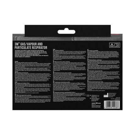3M™ Atemschutzmaske mit integrierten Filtern