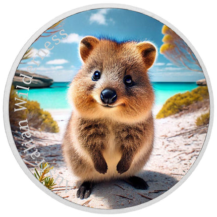 Australian Wilderness - Quokka Paradise 1oz Silver