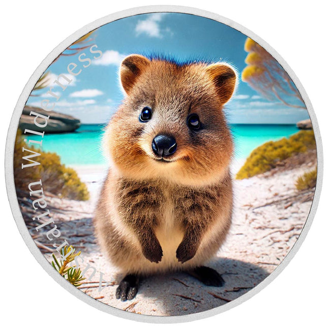 Australian Wilderness - Quokka Paradise 1oz Silver