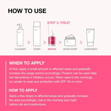 Anua Niacinamide 10% + TXA 4% Serum 30 ml