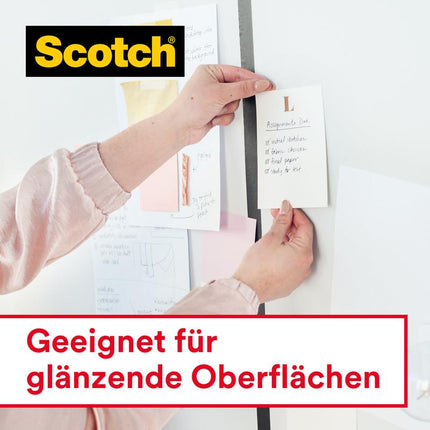 Scotch® Crystal Klebeband, transparent, 1 Rolle, 19 mm x 33 m