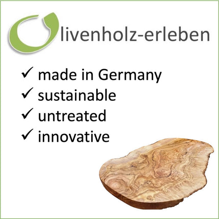 Olivenholz Brot- / Baguetteschale ca. 25 – 34 cm