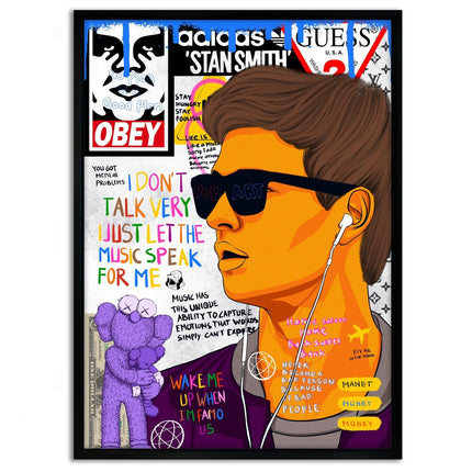 Baby Drive - Leinwandbild Pop Art (Canvas) kaufen bei Linkreich – Jetzt entdecken!