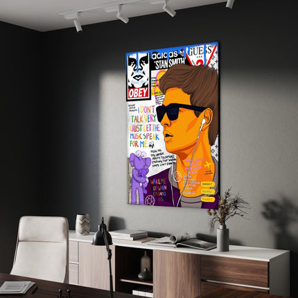 Baby Drive - Leinwandbild Pop Art (Canvas) kaufen bei Linkreich – Jetzt entdecken!