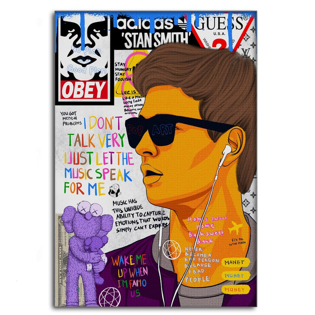 Baby Drive - Leinwandbild Pop Art (Canvas) kaufen bei Linkreich – Jetzt entdecken!