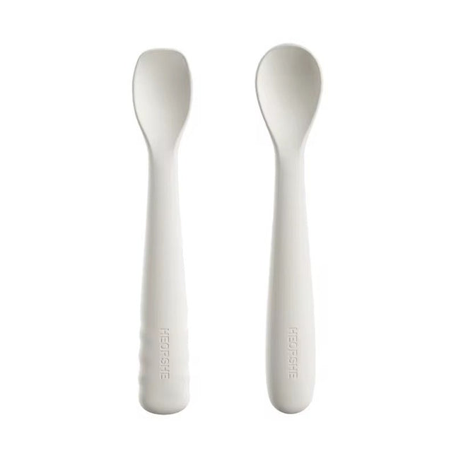 Baby Feeding Spoon Set (Weiß) (Baby löffel) kaufen bei Linkreich – Jetzt entdecken!