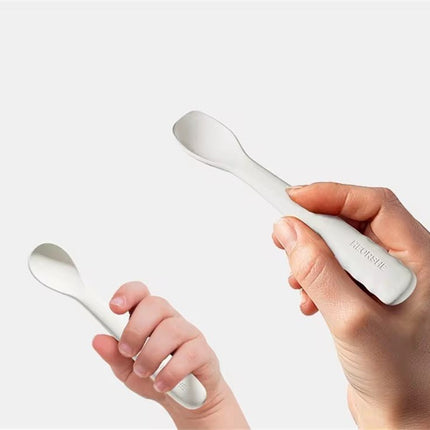 Baby Feeding Spoon Set (Weiß) (Baby löffel) kaufen bei Linkreich – Jetzt entdecken!