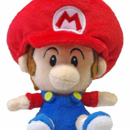SEO. Baby Mario Plüsch Kuscheltier 14 cm Aus Weichem Stoff Super Mario Fanliebling Ideal Als Begleiter Unterwegs - Linkreich