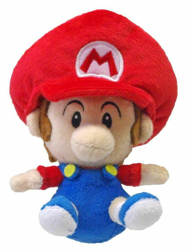 SEO. Baby Mario Plüsch Kuscheltier 14 cm Aus Weichem Stoff Super Mario Fanliebling Ideal Als Begleiter Unterwegs - Linkreich