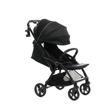 Babywagen Sommer-Buggy Beige – ultraleicht, flach liegend, UV-Sonnenverdeck, , 5-Punkt-Gurt (0–4 Jahre) - Beige Linkreich