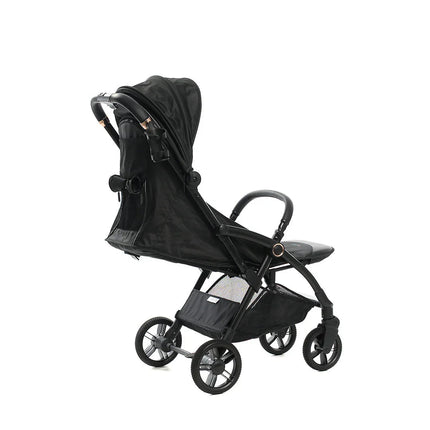 Babywagen Sommer-Buggy Beige – ultraleicht, flach liegend, UV-Sonnenverdeck, , 5-Punkt-Gurt (0–4 Jahre) - Beige Linkreich