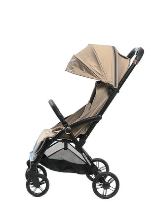 Babywagen Sommer-Buggy Beige – ultraleicht, flach liegend, UV-Sonnenverdeck, , 5-Punkt-Gurt (0–4 Jahre) - Beige Linkreich