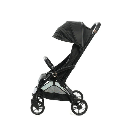 Babywagen Sommer-Buggy Beige – ultraleicht, flach liegend, UV-Sonnenverdeck, , 5-Punkt-Gurt (0–4 Jahre) - Beige Linkreich