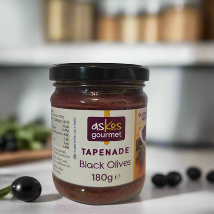 Oliventapenade / Olivenpaste aus schwarzen Oliven 180g
