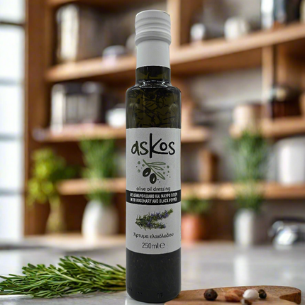 ASKOS - Olivenöl mit Rosmarin & schwarzem Pfeffer 250ml
