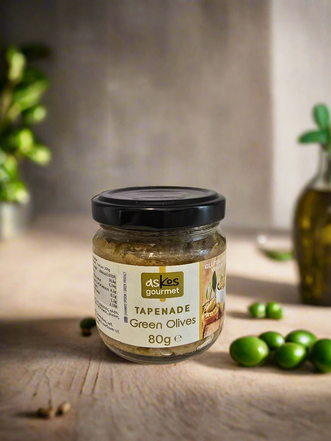 Oliventapenade / Olivenpaste aus grünen Oliven 80g
