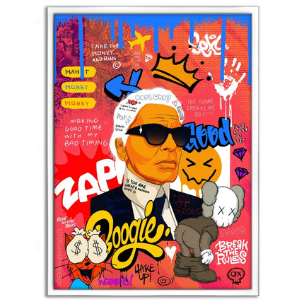 Badass Karl - Leinwandbild Pop Art (Canvas) kaufen bei Linkreich – Jetzt entdecken!