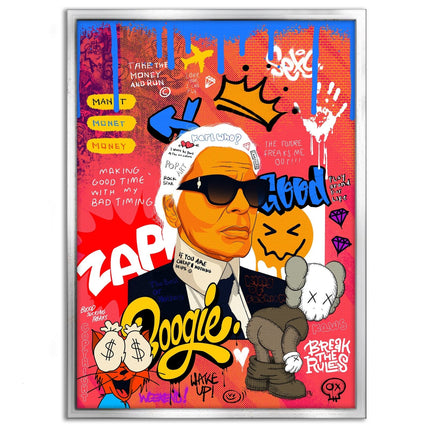 Badass Karl - Leinwandbild Pop Art (Canvas) kaufen bei Linkreich – Jetzt entdecken!