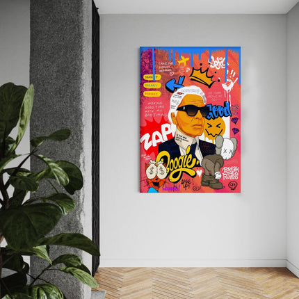 Badass Karl - Leinwandbild Pop Art (Canvas) kaufen bei Linkreich – Jetzt entdecken!