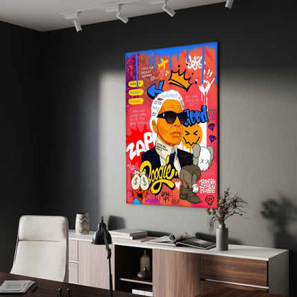 Badass Karl - Leinwandbild Pop Art (Canvas) kaufen bei Linkreich – Jetzt entdecken!