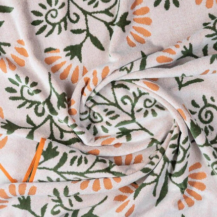 SEO. Badetuch FLORAL aus Bio - Baumwolle – weich, saugstark & GOTS - zertifiziert | Tranquillo - Linkreich