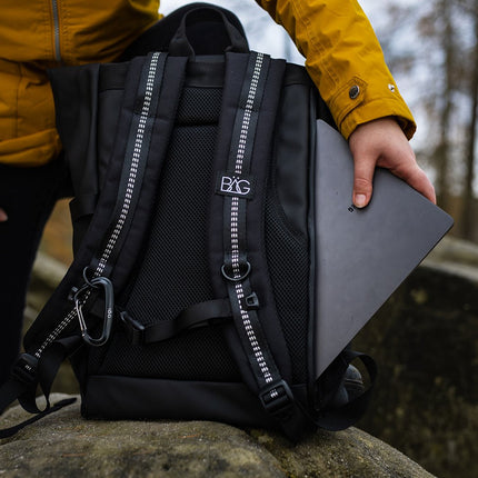 BÄG Rolltop Rucksack inkl. Fach für Laptop [15 Zoll] (Taschen) kaufen bei Linkreich – Jetzt entdecken!