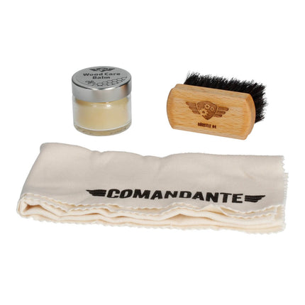 Comandante Wood Balm & Care Set – Premium-Pflege für Holz-Kaffee-Werkzeuge