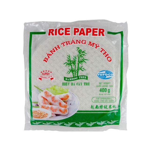 SEO. Bamboo Tree Reispapier Sommerrolle Rund 22 cm 400g - Linkreich
