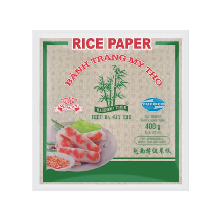 SEO. Bamboo Tree Reispapier Sommerrolle Viereckig 22 cm 400g - Linkreich