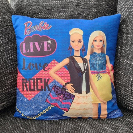 SEO. Barbie Kissenbezug Blau - 40cm x 40cm - Linkreich