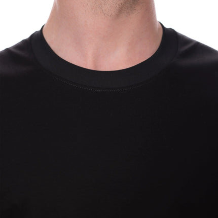 Pima Baumwolle T-Shirt Schwarz – Relaxed Fit