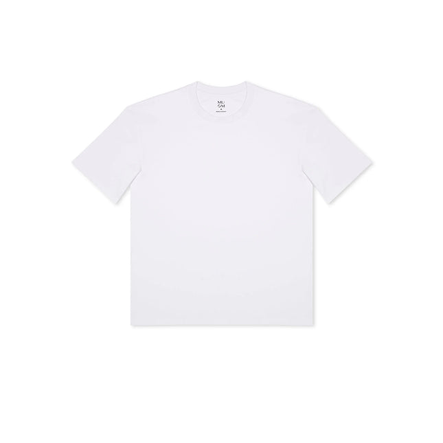 Pima Baumwolle T-Shirt Weiß – Relaxed Fit