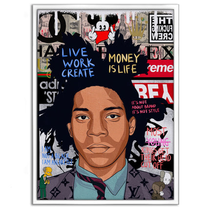 Basquit - Leinwandbild Pop Art (Canvas) kaufen bei Linkreich – Jetzt entdecken!