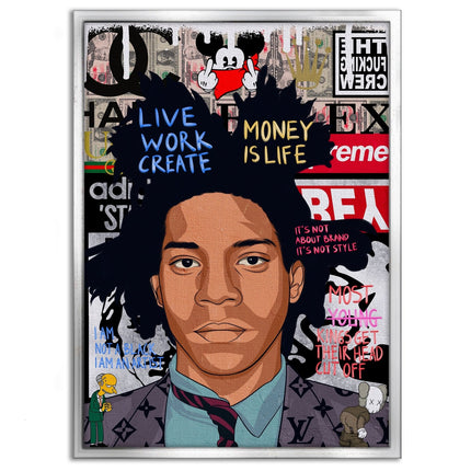 Basquit - Leinwandbild Pop Art (Canvas) kaufen bei Linkreich – Jetzt entdecken!