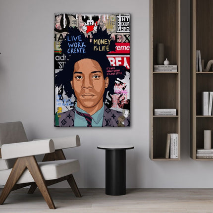 Basquit - Leinwandbild Pop Art (Canvas) kaufen bei Linkreich – Jetzt entdecken!