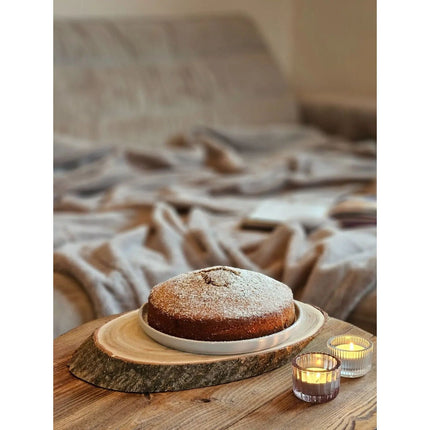 Baumscheibe Brett oval Holz Holzbrett Dekobrett Tablett Holzscheibe Ø 20 - 23 cm (Baumscheibe) kaufen bei Linkreich – Jetzt entdecken!