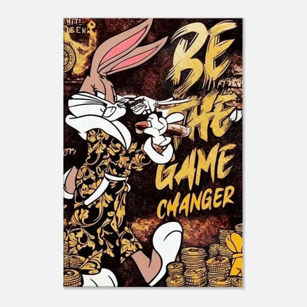 Be the Game Chang€r - Leinwandbild Pop Art (Canvas) kaufen bei Linkreich – Jetzt entdecken!