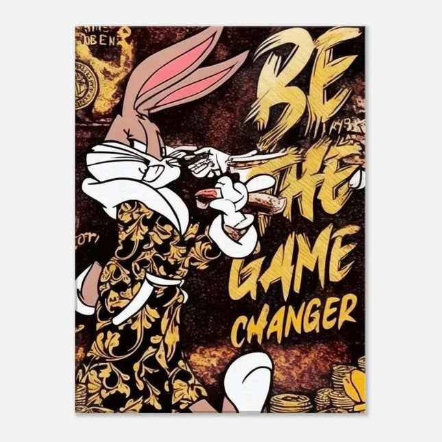 Be the Game Chang€r - Leinwandbild Pop Art (Canvas) kaufen bei Linkreich – Jetzt entdecken!