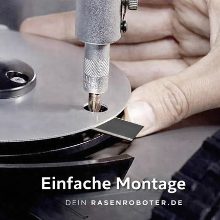 30 Edelstahl Ersatzmesser - Klingen für Scheppach RRMA300 Mähroboter
